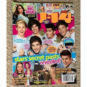RARE J-14 Magazine September 2012 Issue Stars’ Secret Pasts Revealed!